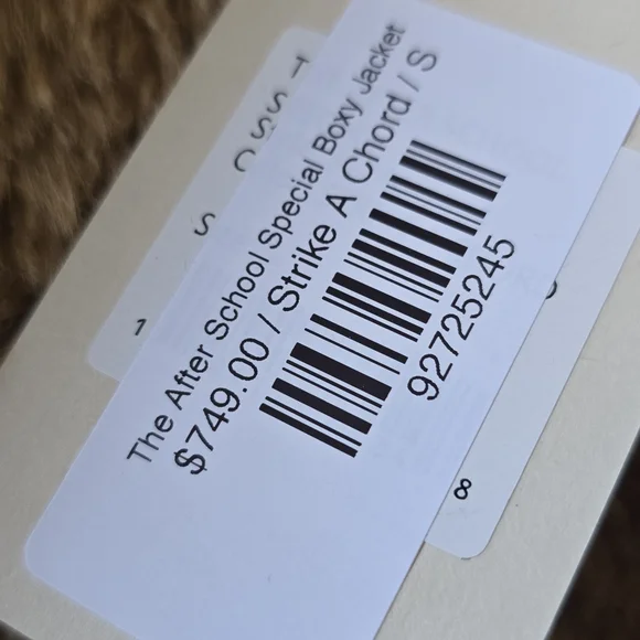 NWT Mother The After School Special Plaid Jacket - Picture 9 of 16